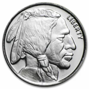 1 ozt Buffalo Silver Round