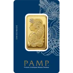 pamp 1 oz gold bar